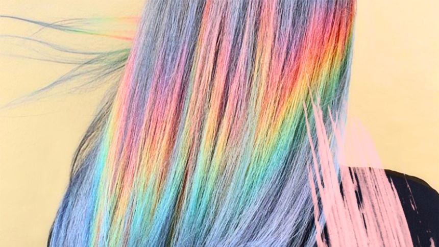 rainbow hairstyles